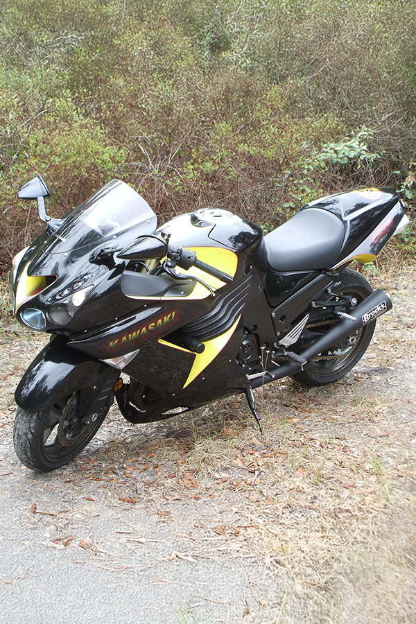 Exiled Artistry Kawasaki Street Bike Restoration Services for custom and classic motorcycles in Marshall, NC